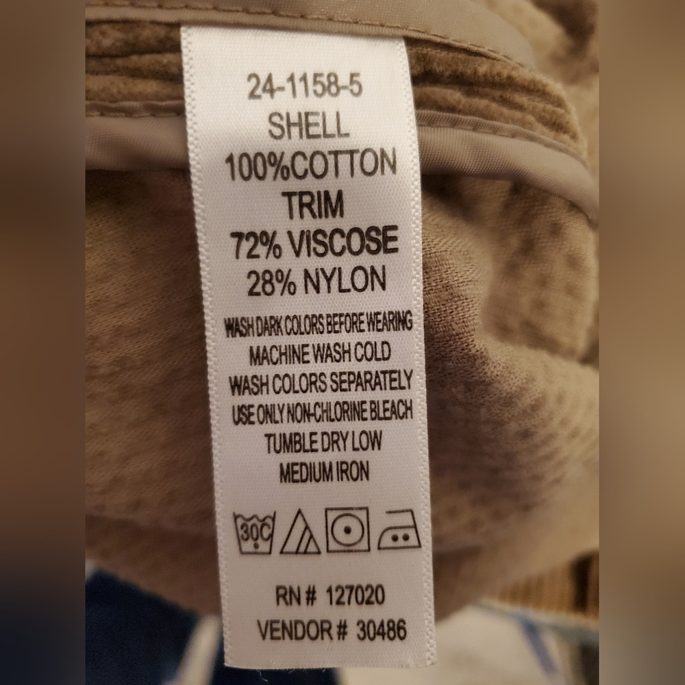 Chadwicks Corduroy Trench Coat - Brown - Picture 10 of 11